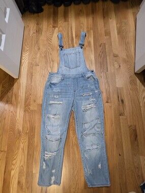 Cello Light Blue Denim Overalls M